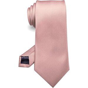 🆕Men Rose Gold Solid Tie Formal Soft and Comfortable to Wear Necktie